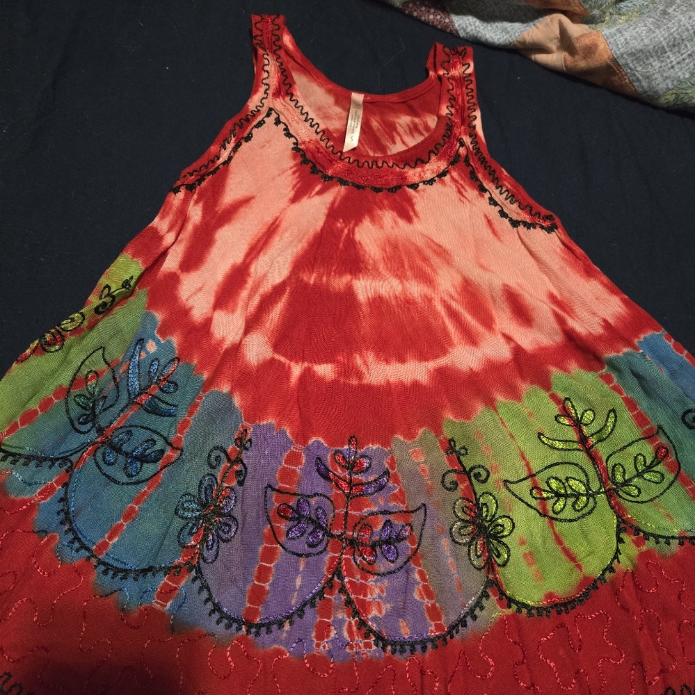 Kids Tie-Dye Sundress Size Small